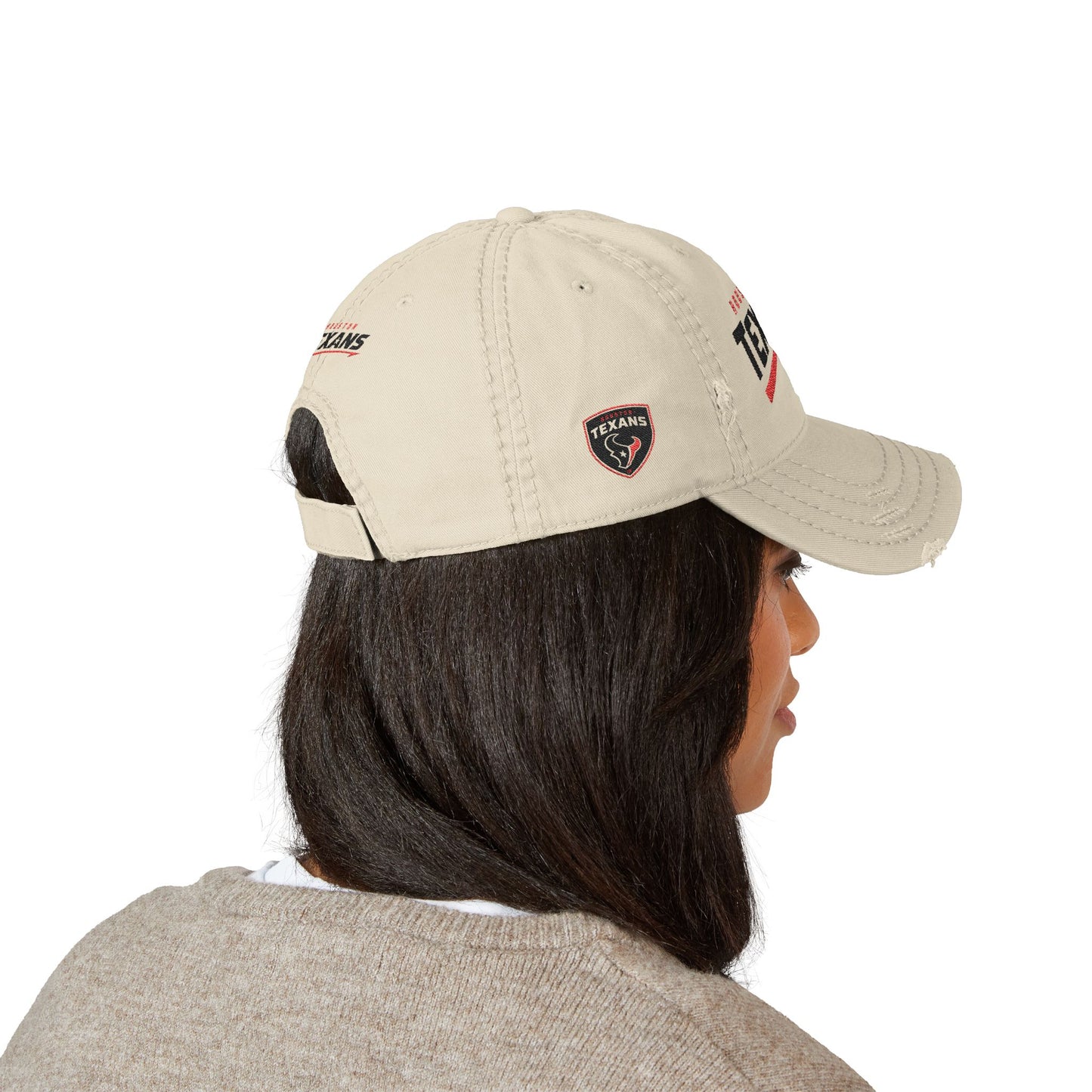 Vintage Texans Distressed Embroidered Cap