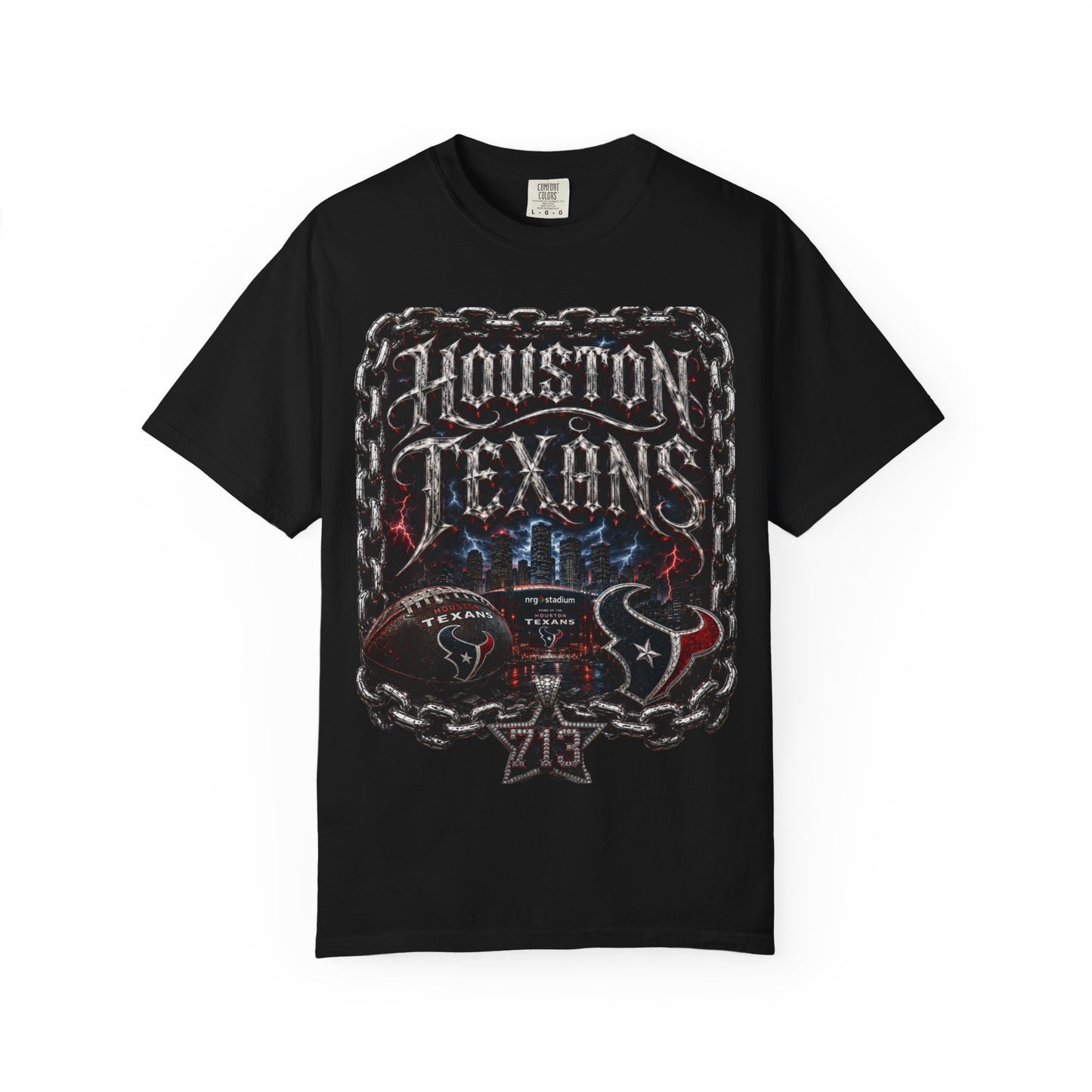 Houston Texans Chain Link Graphic Tee