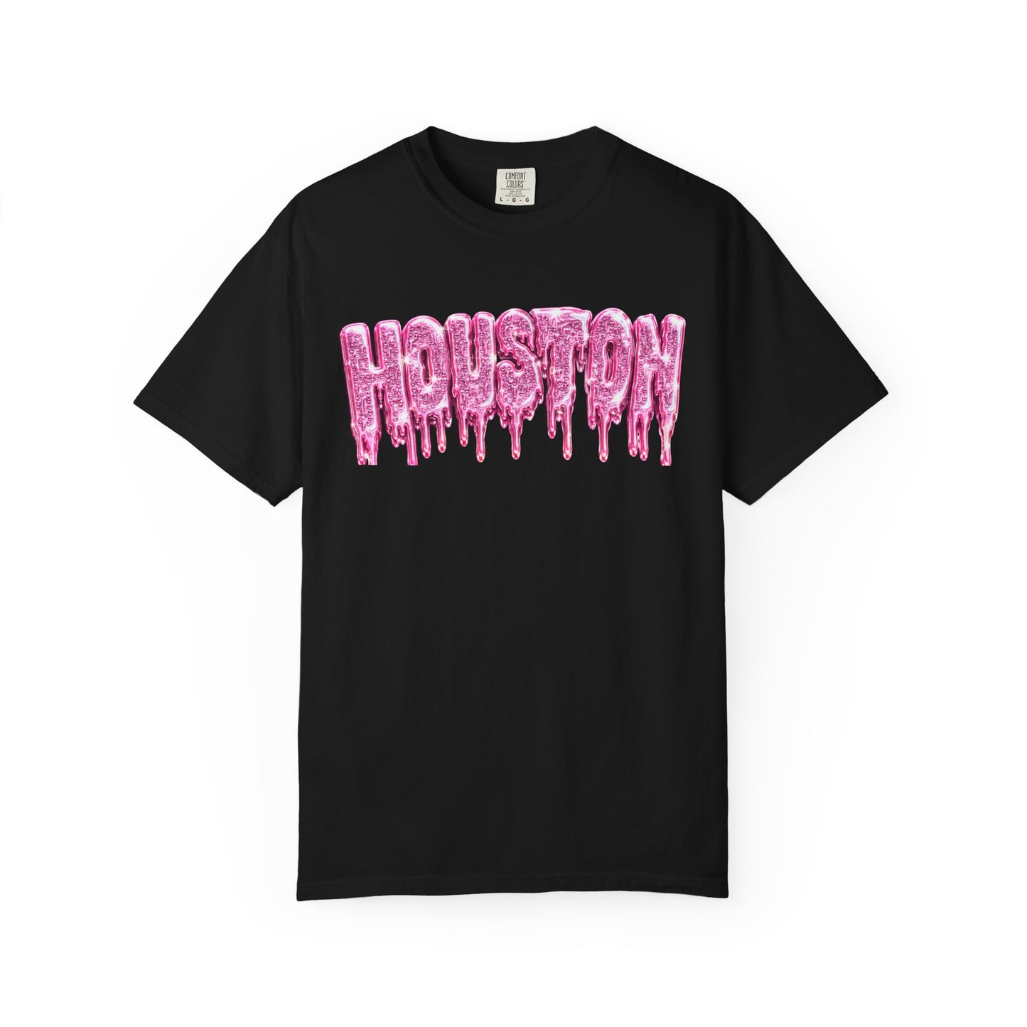 Houston Glitter Drip Graphic Tee