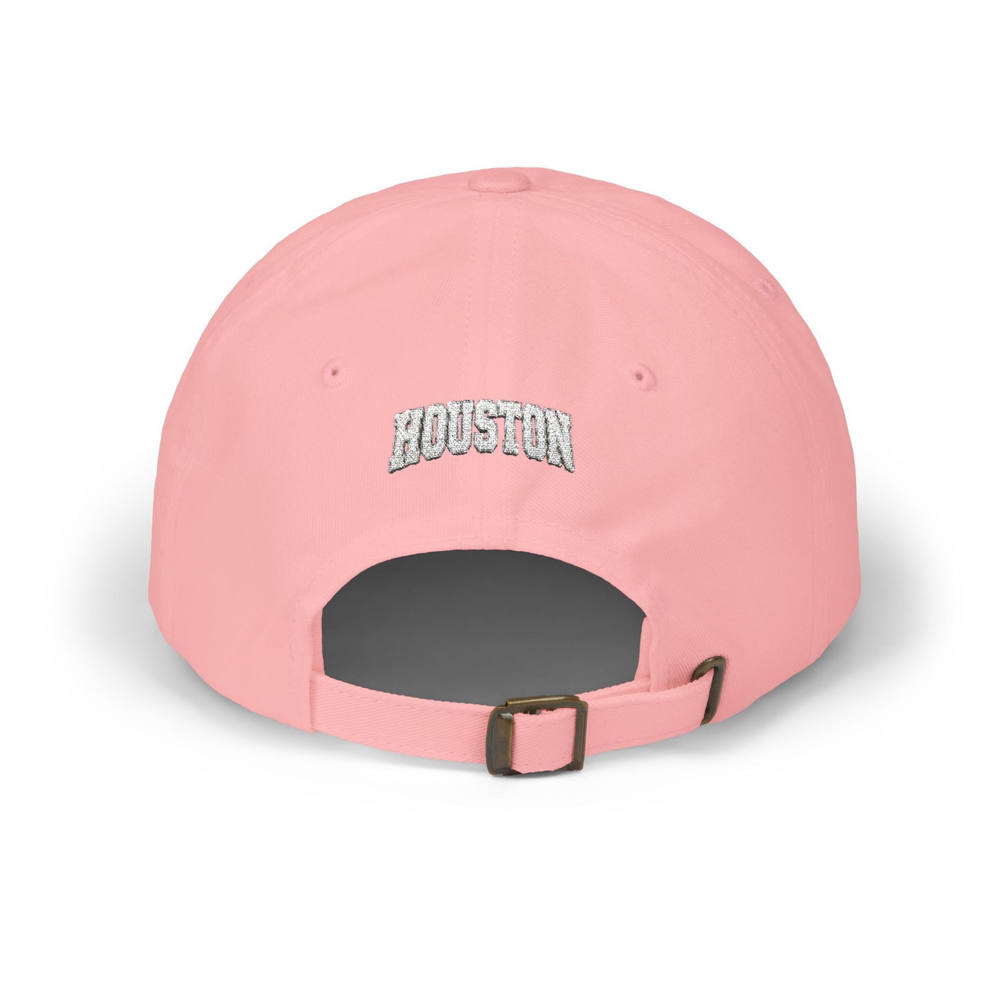 Houston (silver) Embroidered Baseball Hat