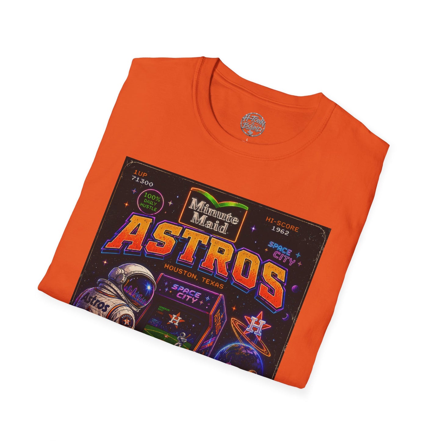 Houston Astros Retro Astronaut Tee