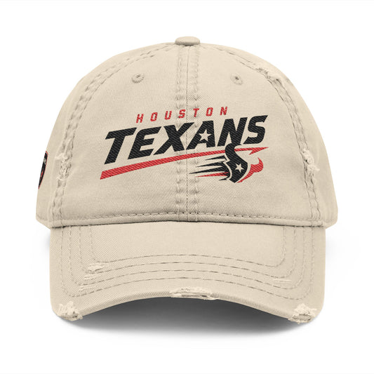 Vintage Texans Distressed Embroidered Cap