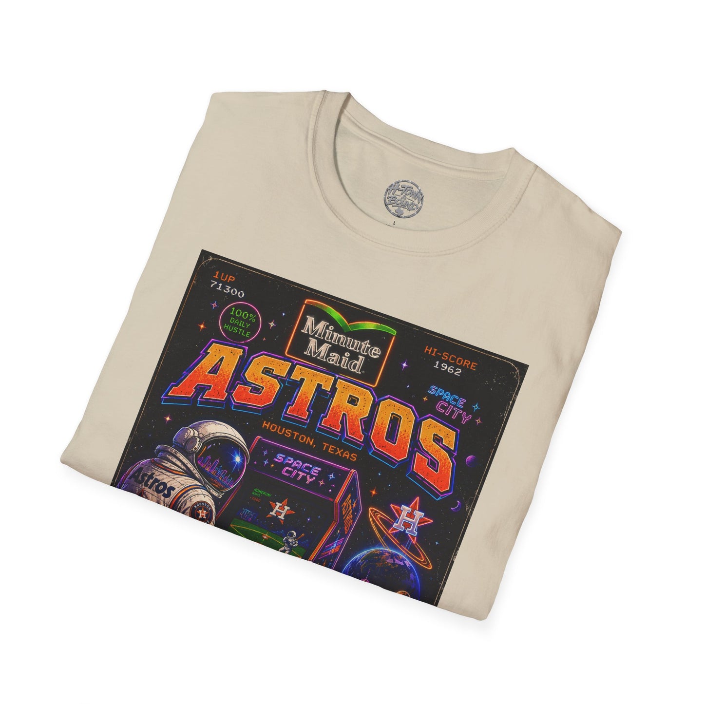 Houston Astros Retro Astronaut Tee