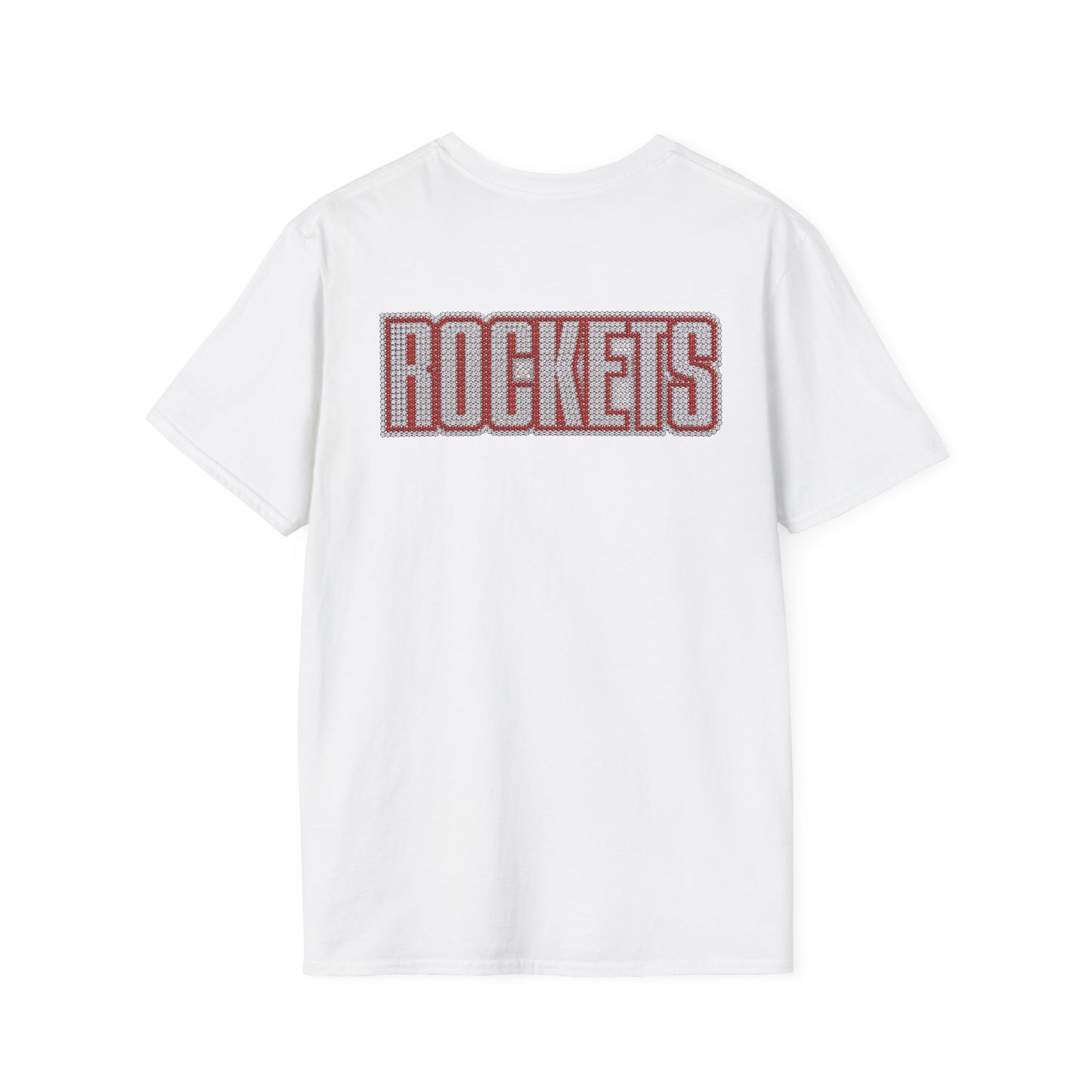 Iced Houston Rockets Double-Sided Logo Tee