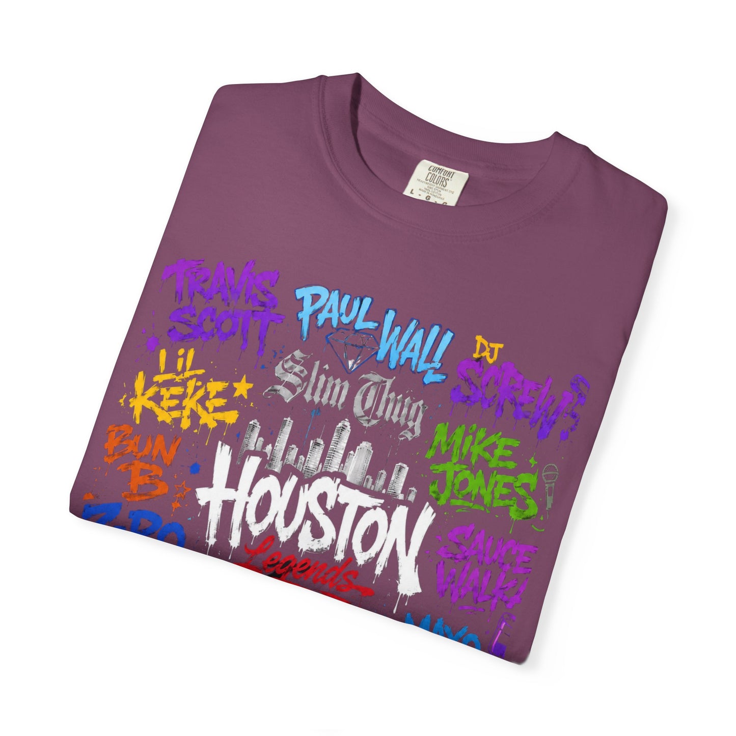 Houston Graffiti Wall of Fame Tee