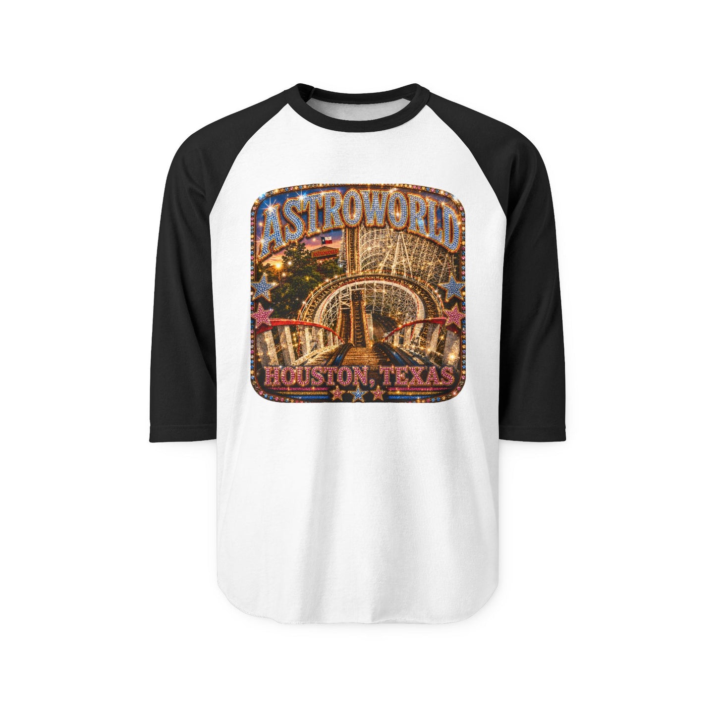 Houston Nostalgia Astroworld Raglan Tee
