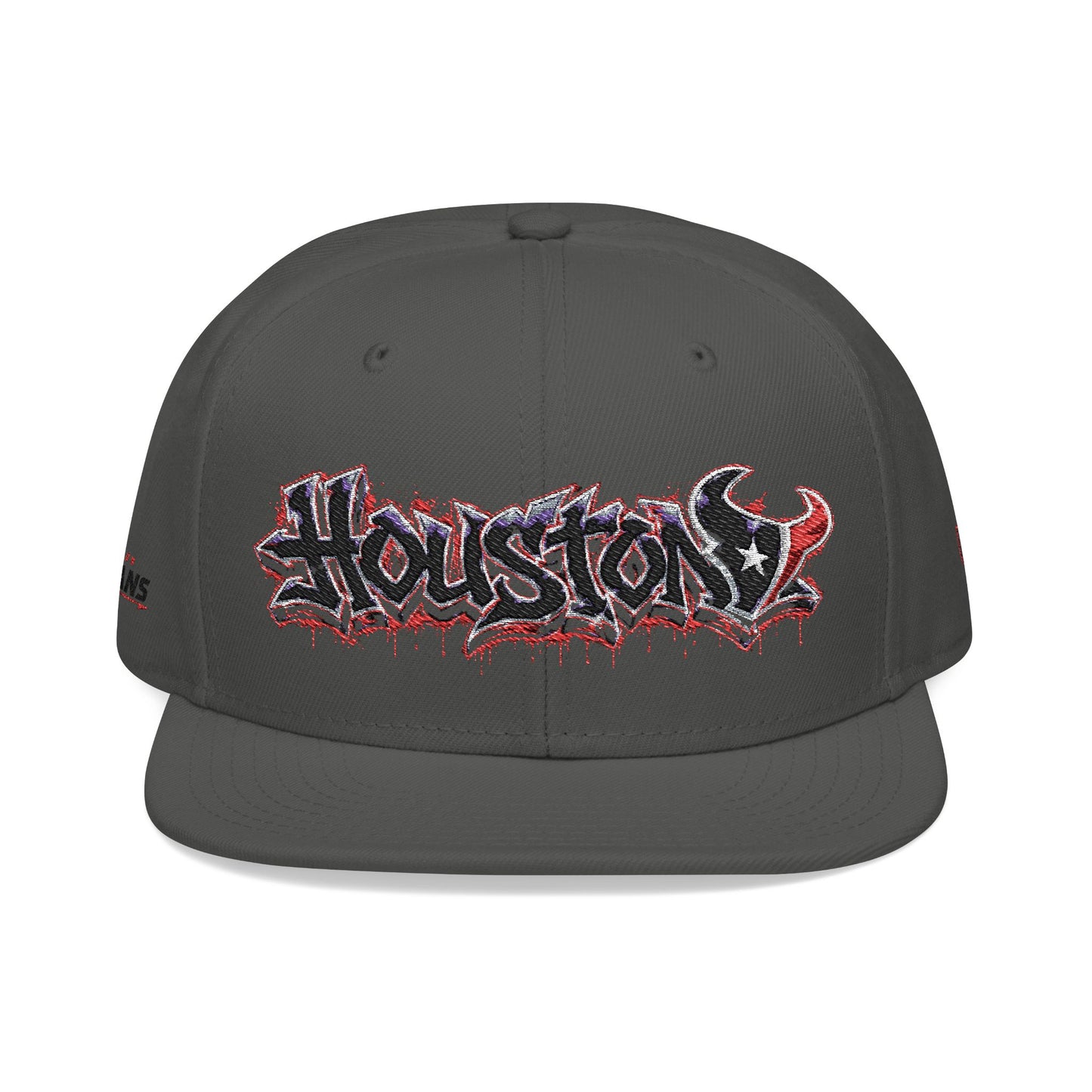 Houston Texans Graffiti Snapback Hat (Embroidered)