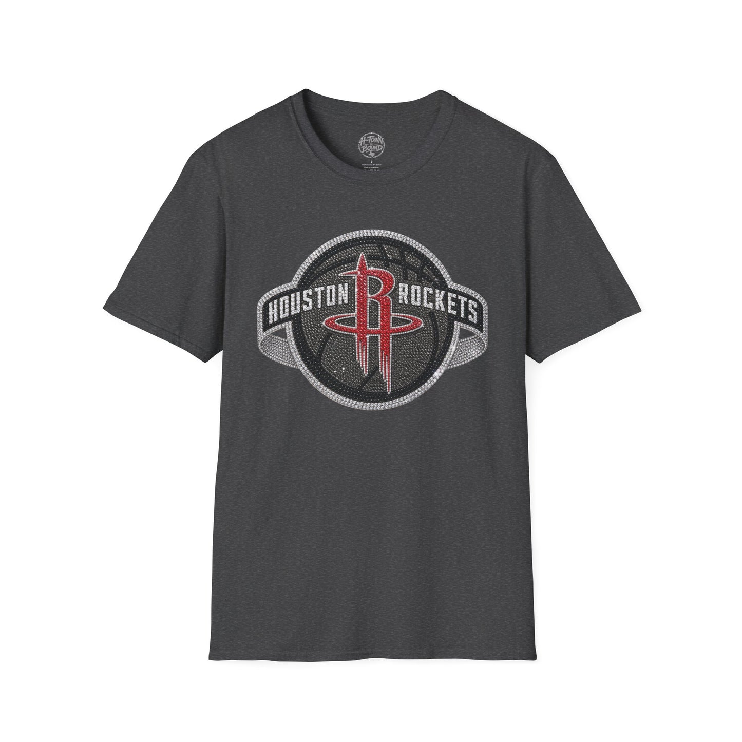 Iced Logo ‘Houston Rockets’ Graphic Tee