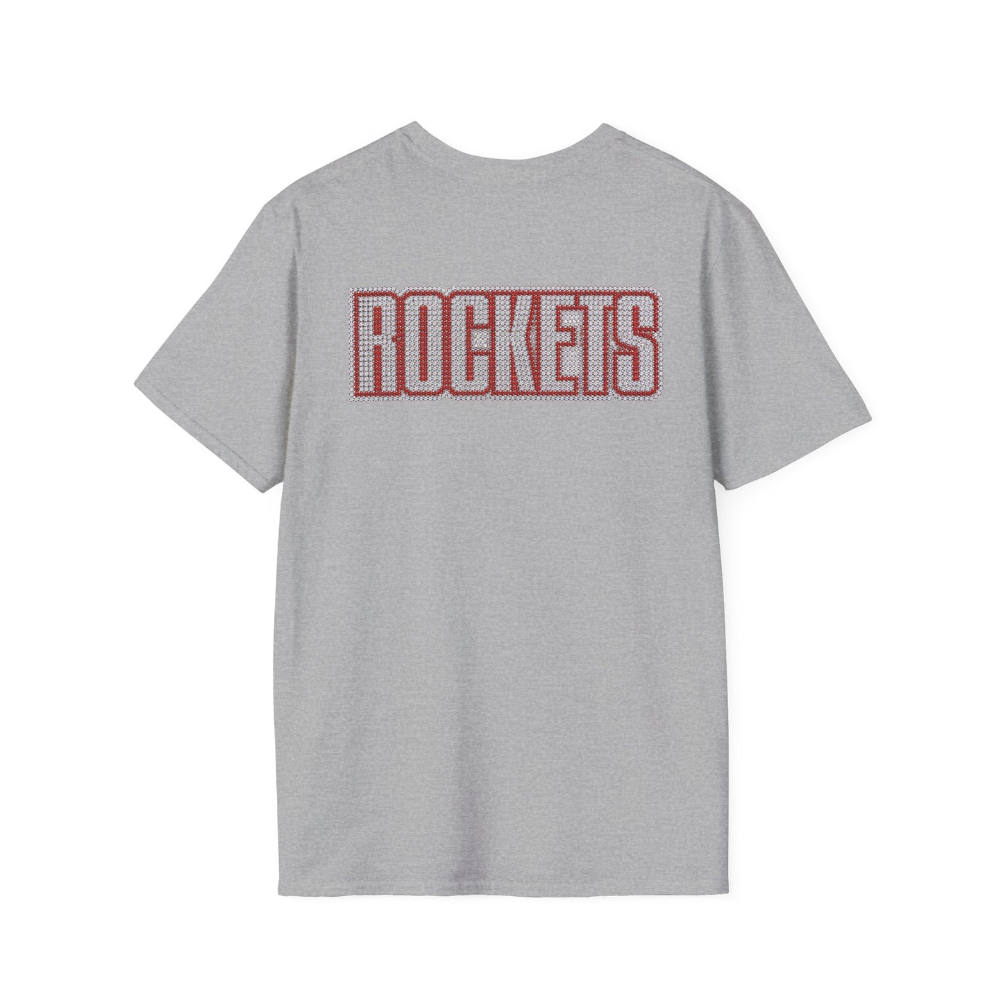 Iced Houston Rockets Double-Sided Logo Tee