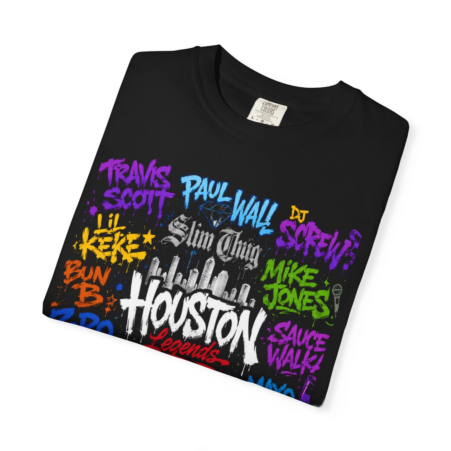 Houston Graffiti Wall of Fame Tee