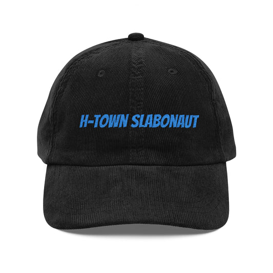 H-Town Slabonaut Embroidered Corduroy Cap