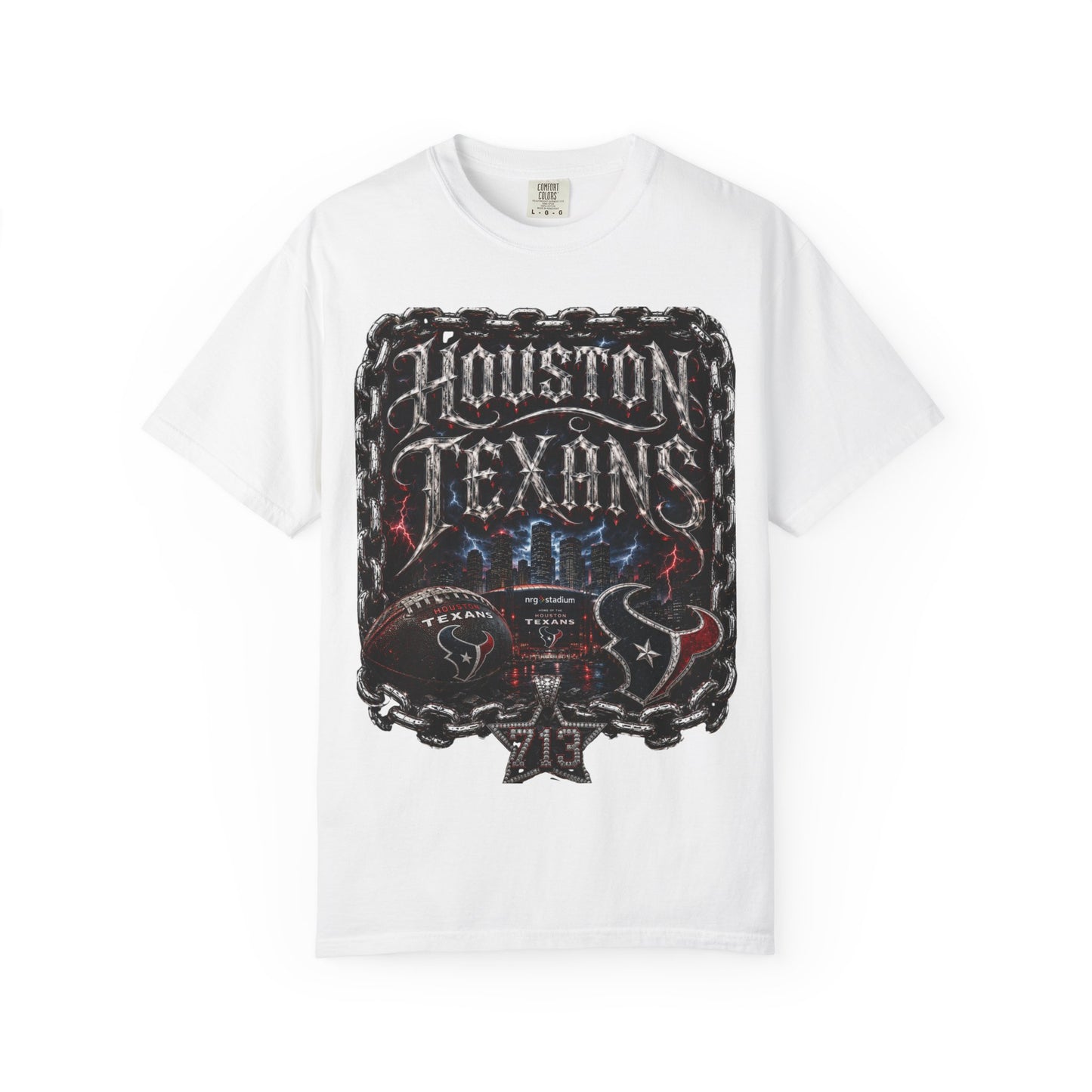Houston Texans Chain Link Graphic Tee