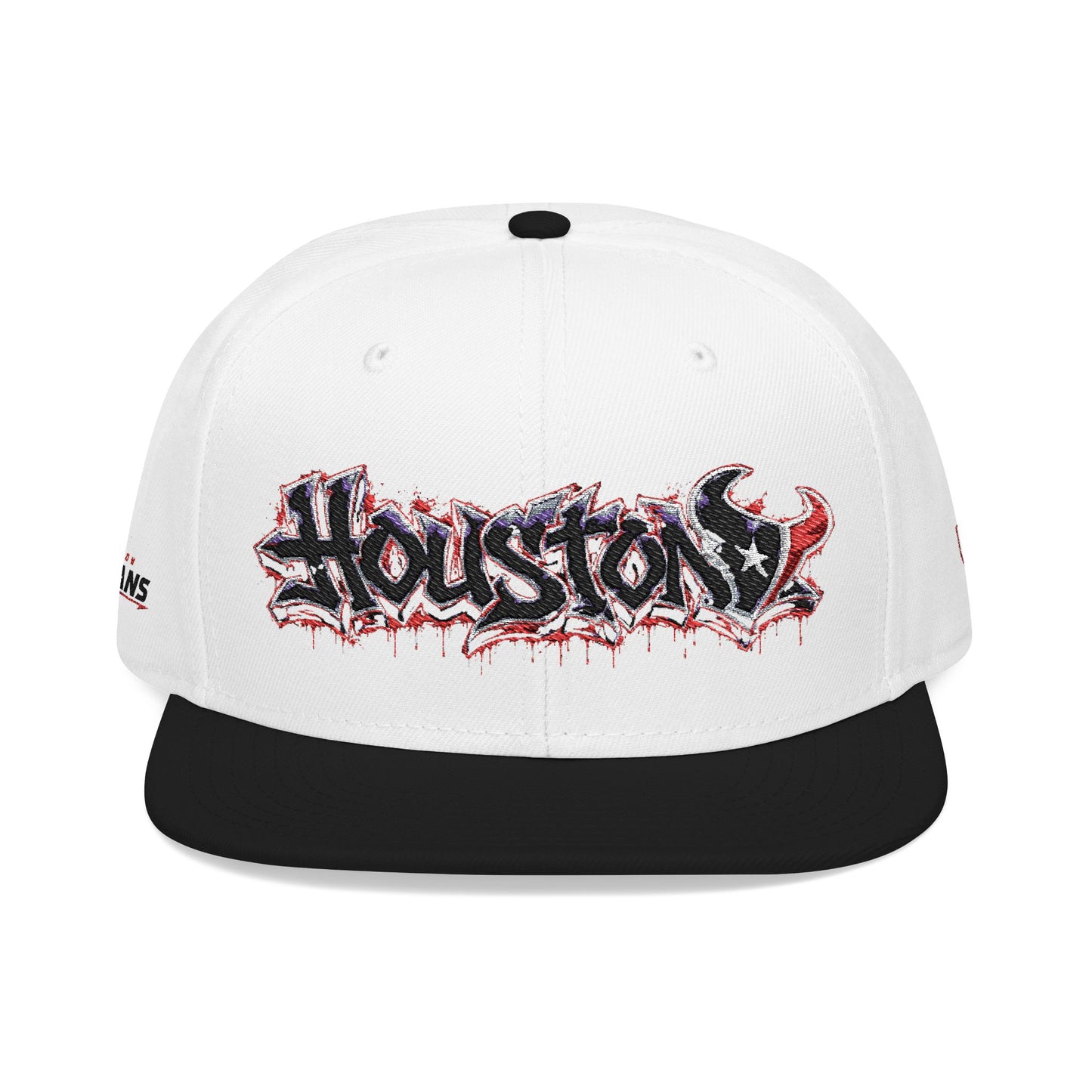 Houston Texans Graffiti Snapback Hat (Embroidered)
