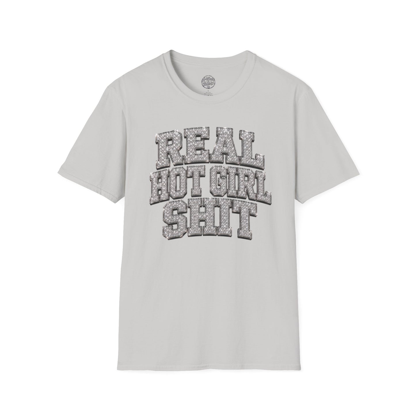 Iced Logo “Real Hot Girl Shit” Tee