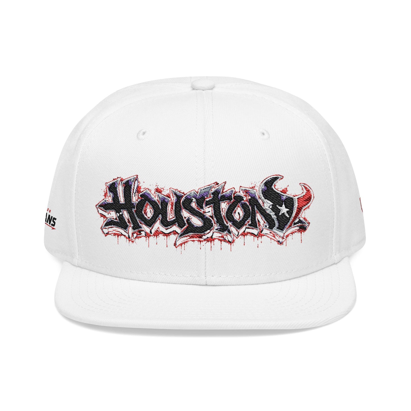 Houston Texans Graffiti Snapback Hat (Embroidered)