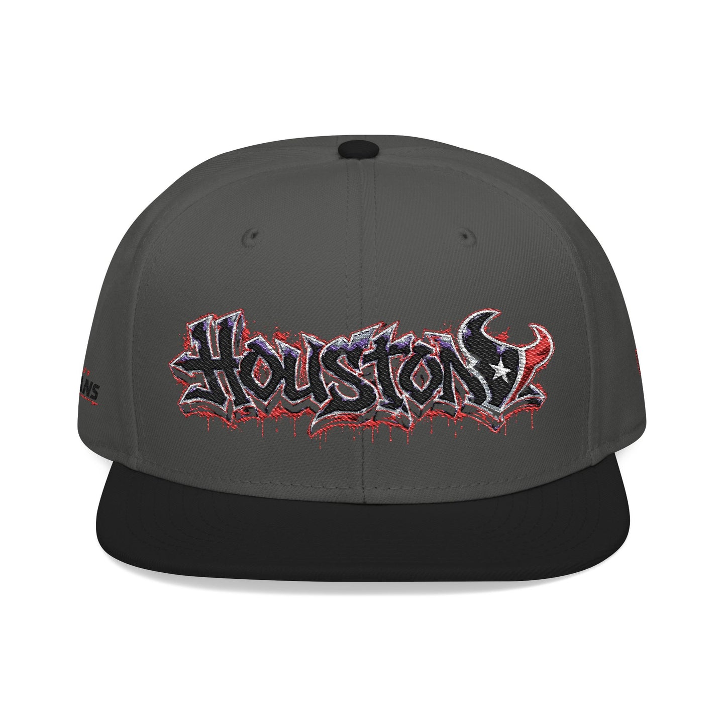 Houston Texans Graffiti Snapback Hat (Embroidered)