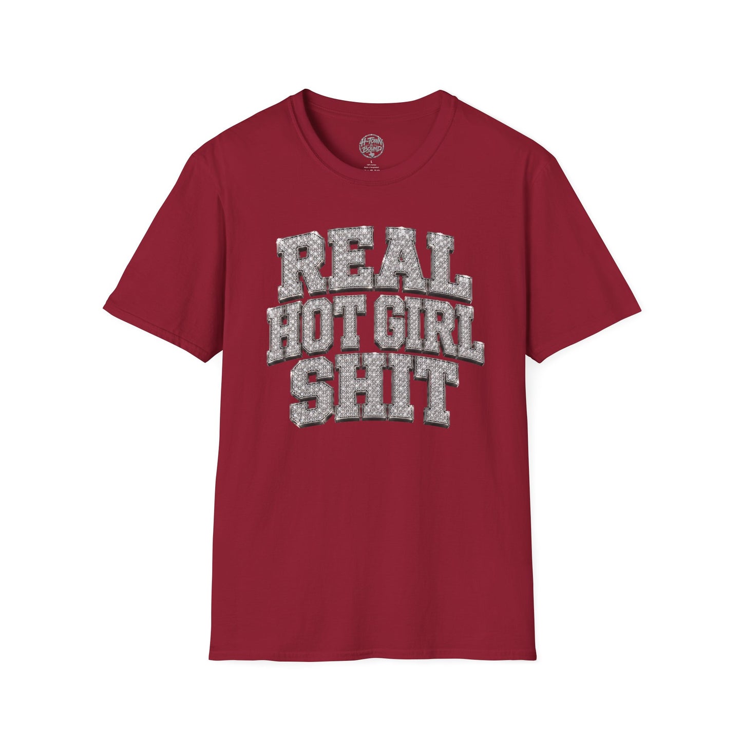 Iced Logo “Real Hot Girl Shit” Tee