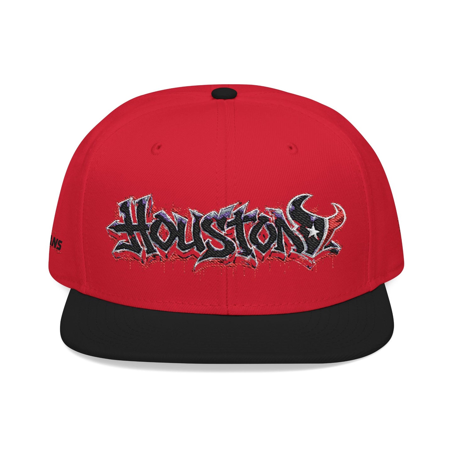 Houston Texans Graffiti Snapback Hat (Embroidered)