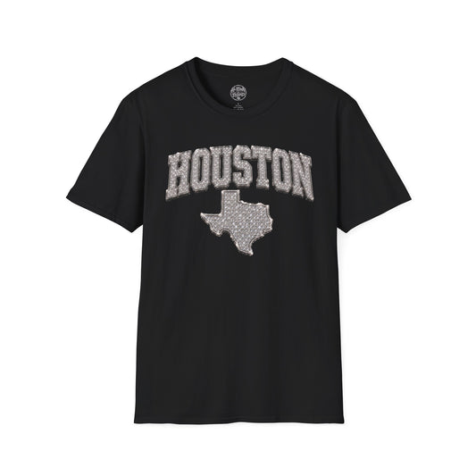 Iced Logo ‘Houston Texas State Outline’ Tee