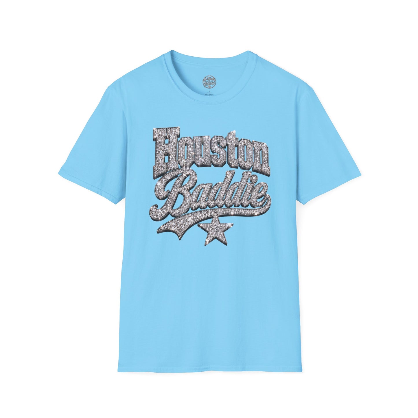 Iced out Logo Houston Baddie Tee