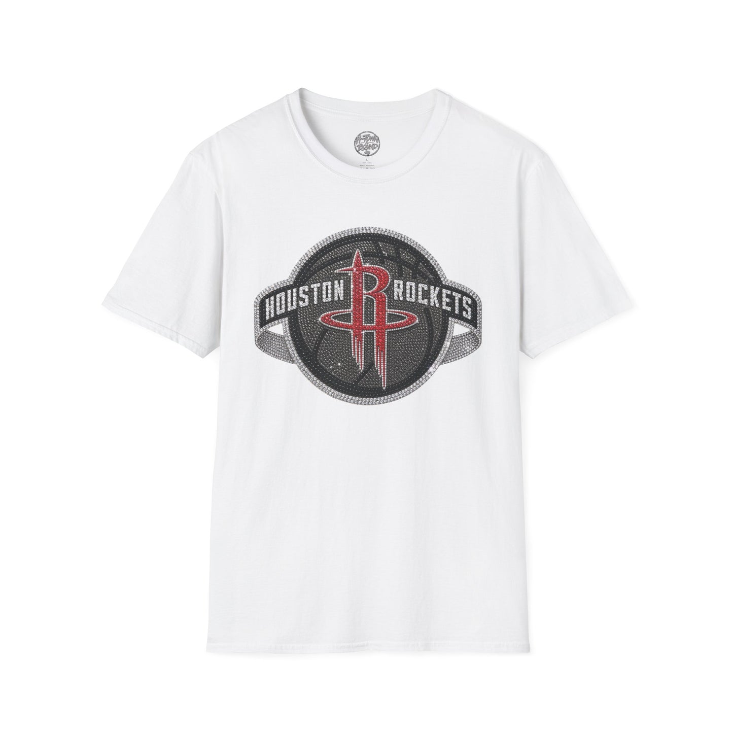 Iced Logo ‘Houston Rockets’ Graphic Tee