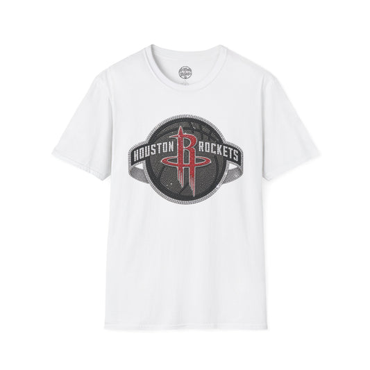 Iced Logo ‘Houston Rockets’ Graphic Tee