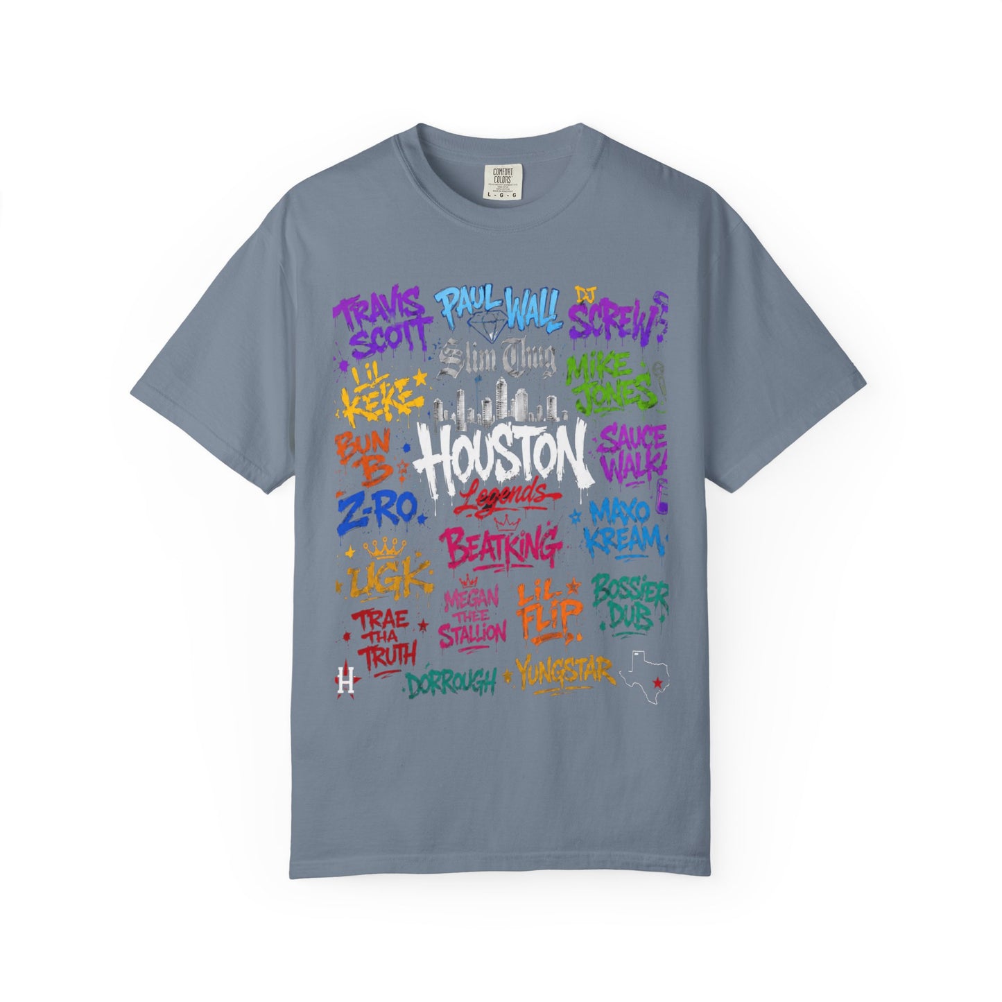 Houston Graffiti Wall of Fame Tee