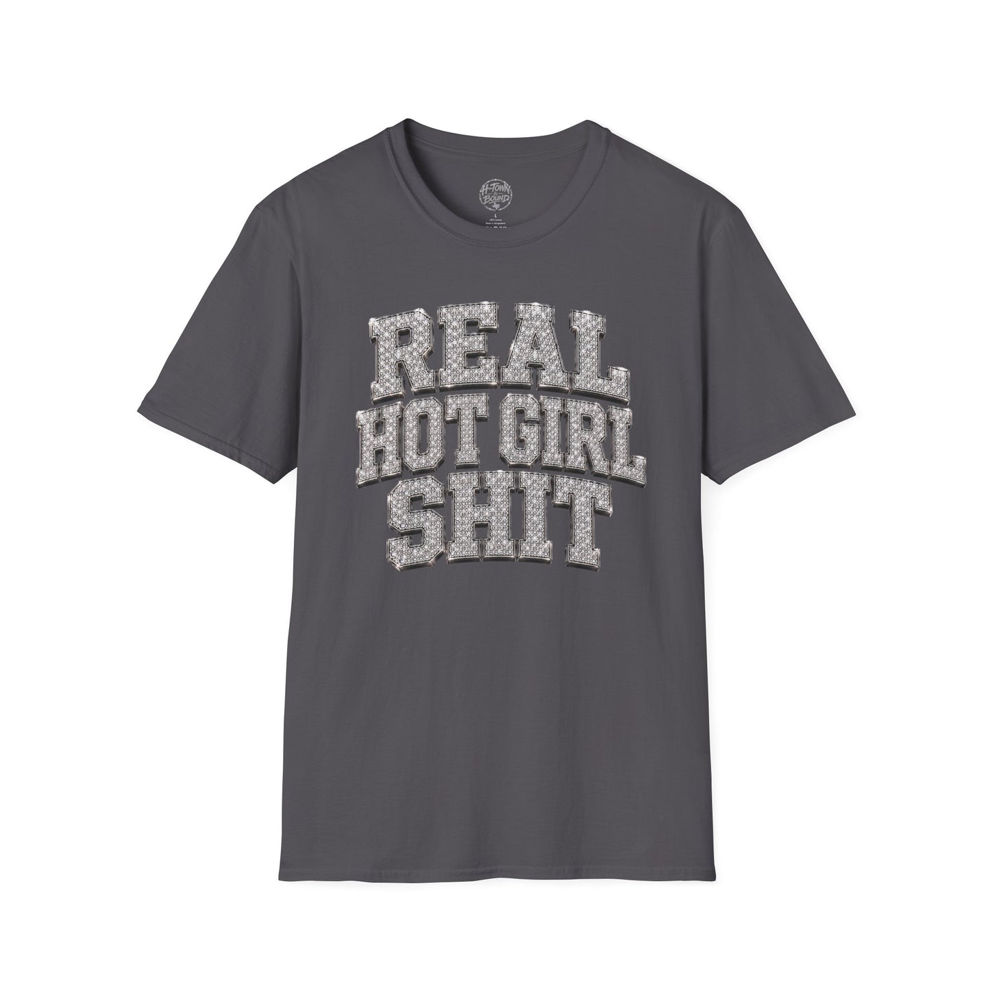 Iced Logo “Real Hot Girl Shit” Tee