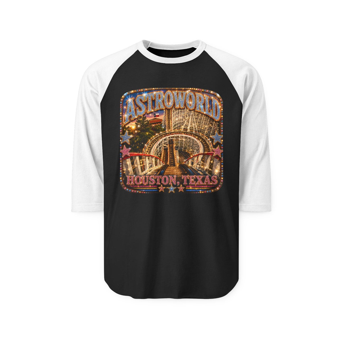 Houston Nostalgia Astroworld Raglan Tee