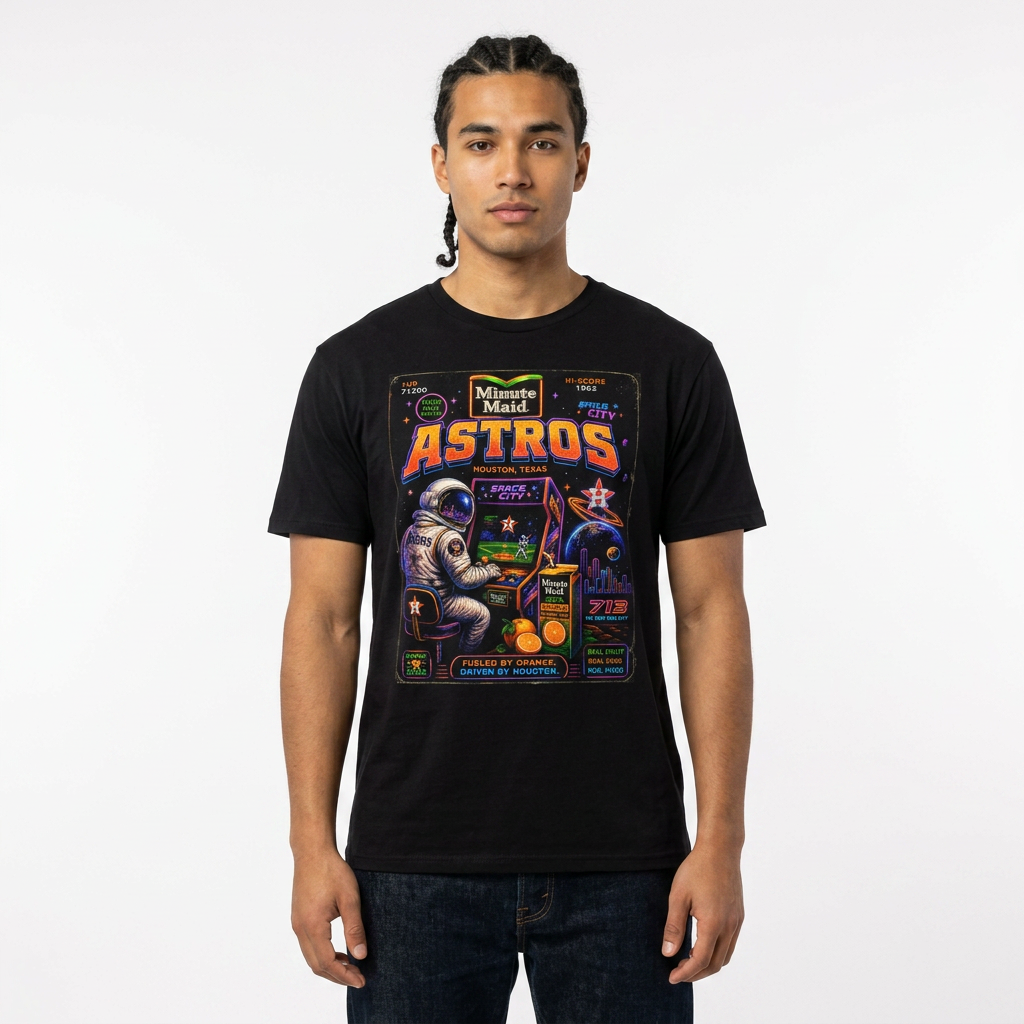 Houston Astros Retro Astronaut Tee