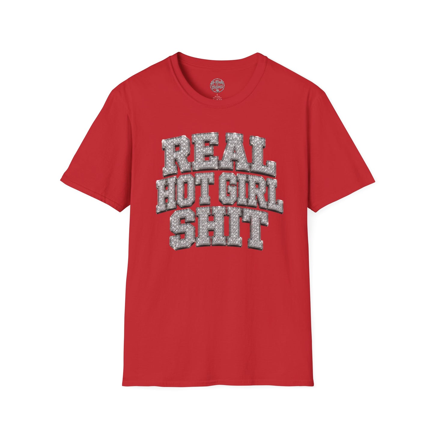 Iced Logo “Real Hot Girl Shit” Tee