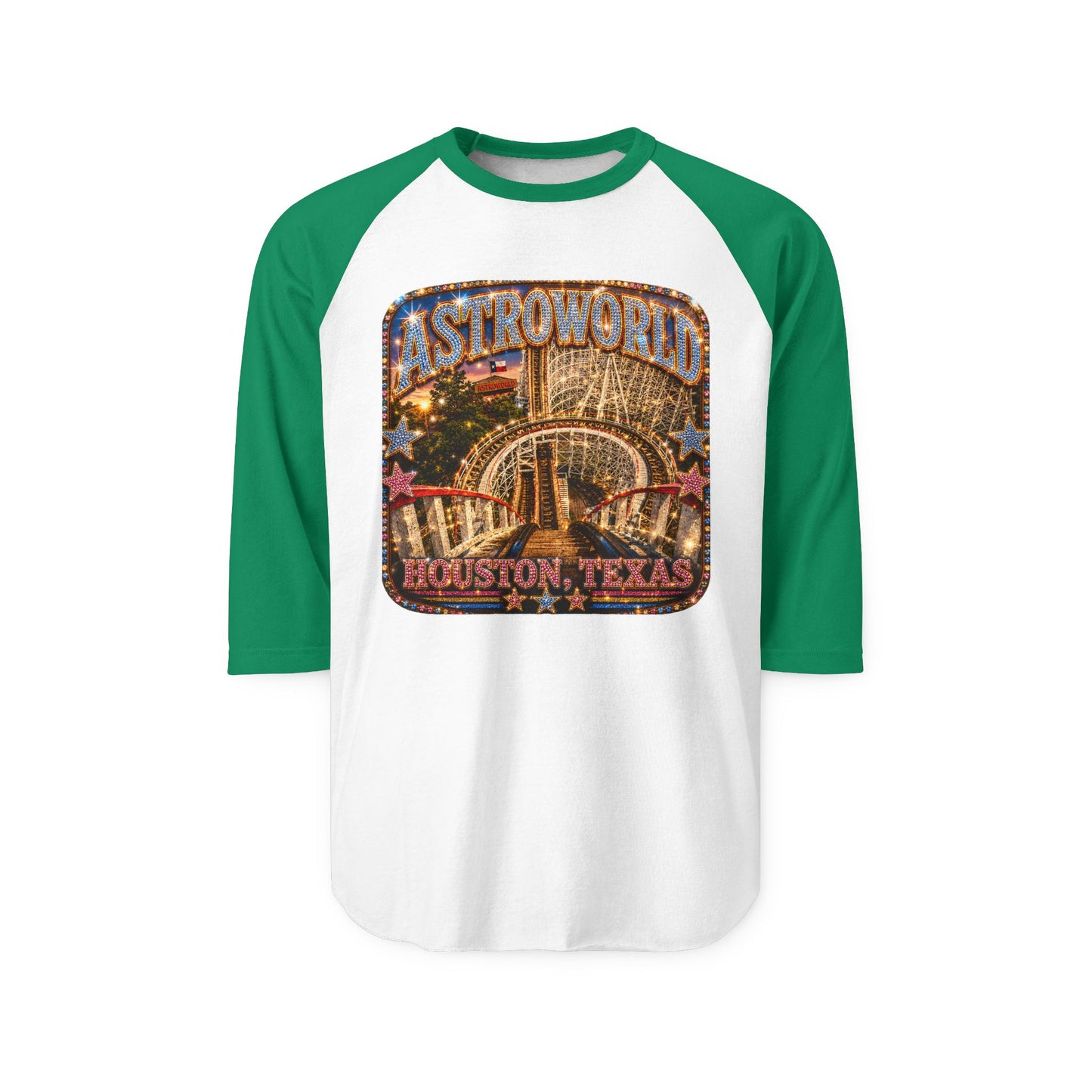 Houston Nostalgia Astroworld Raglan Tee