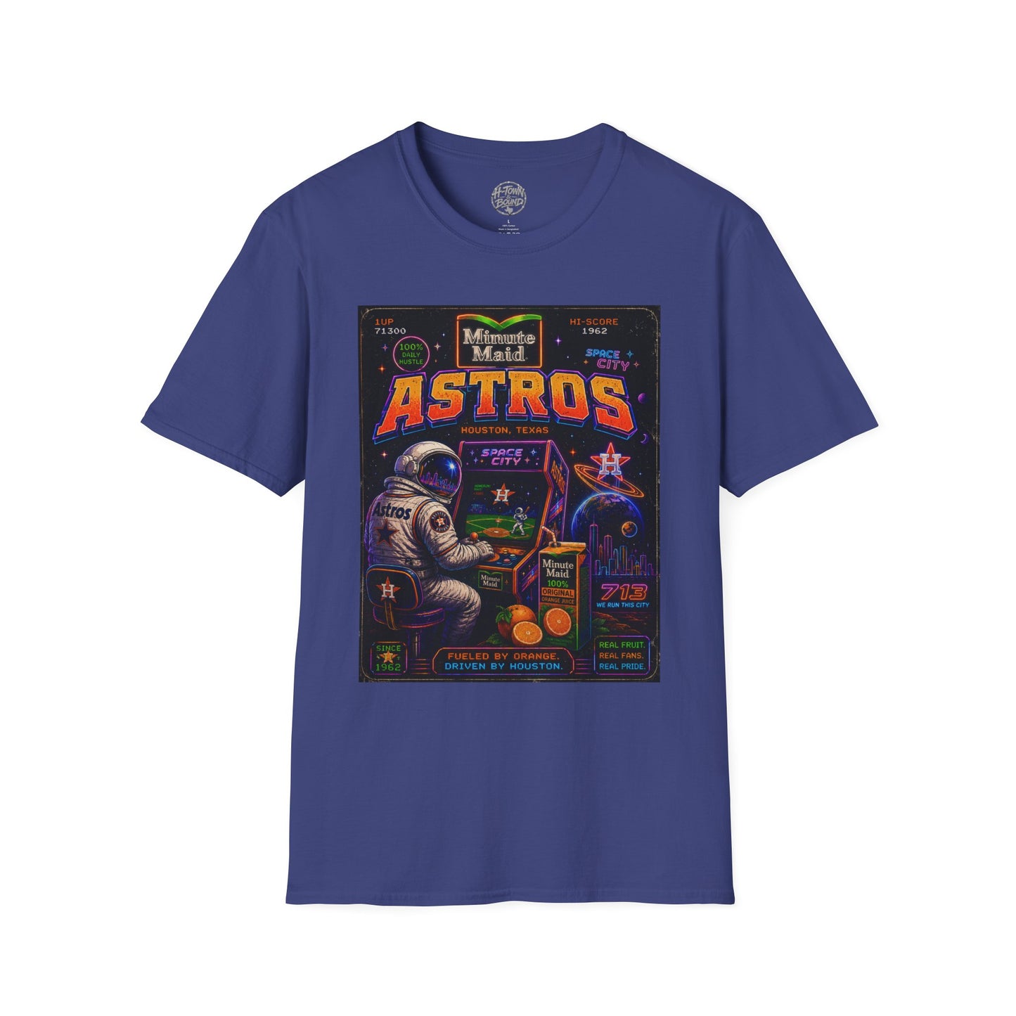 Houston Astros Retro Astronaut Tee