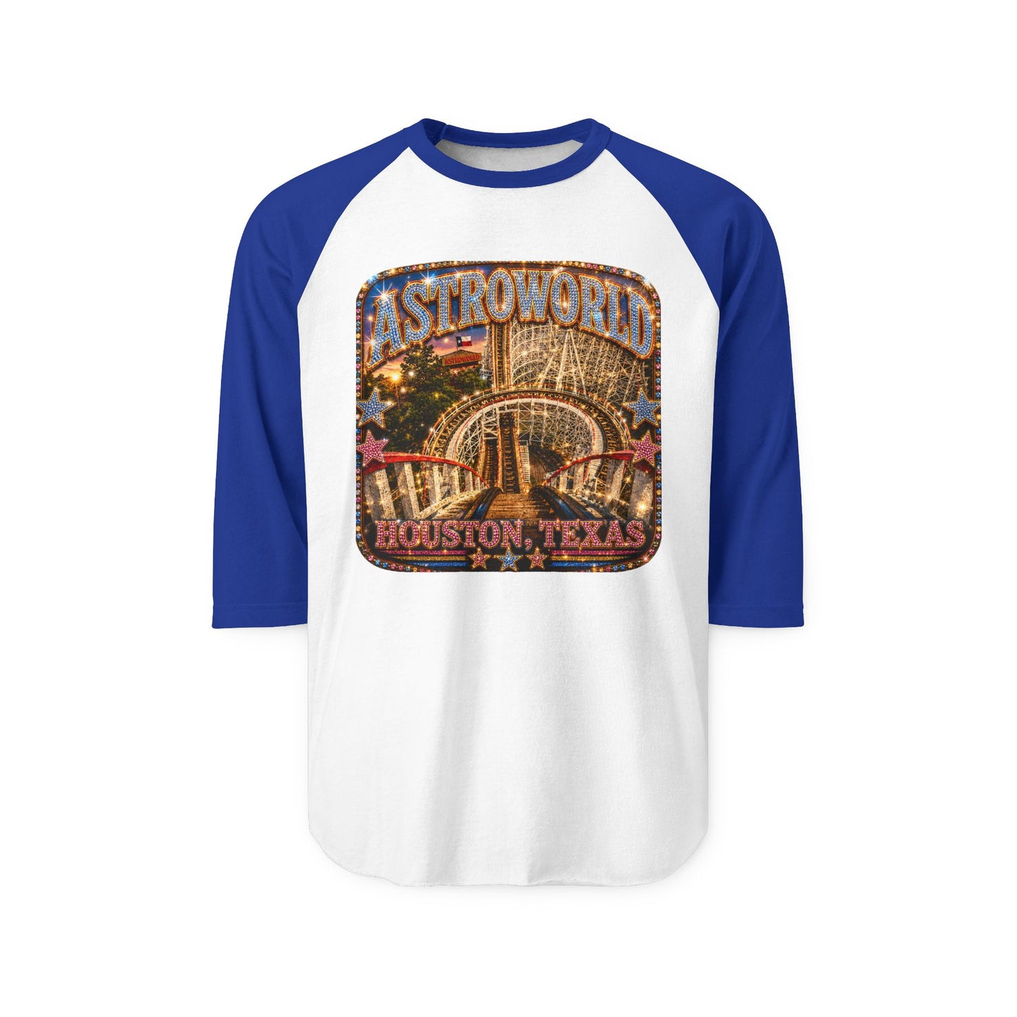 Houston Nostalgia Astroworld Raglan Tee