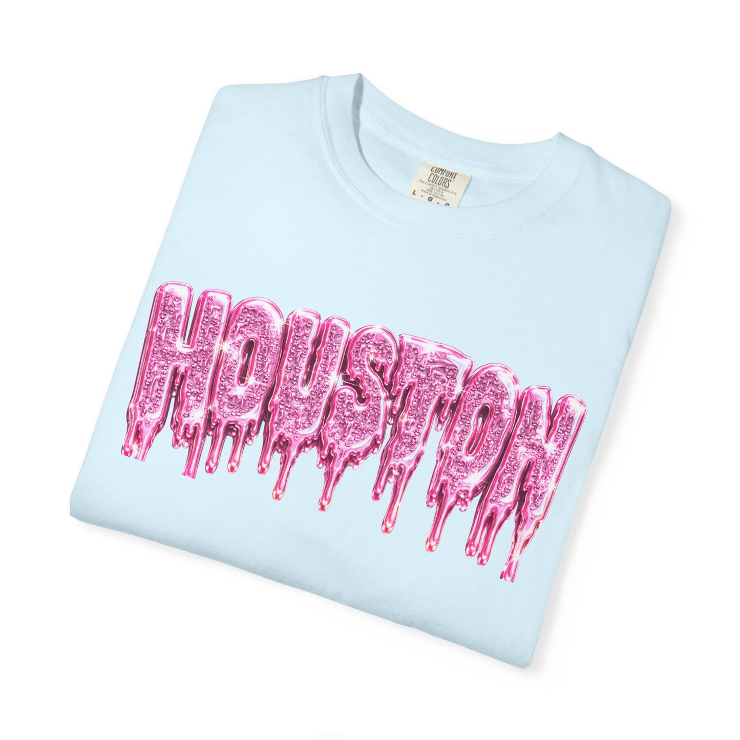 Houston Glitter Drip Graphic Tee