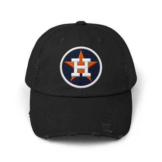 Astros Distressed Baseball Cap