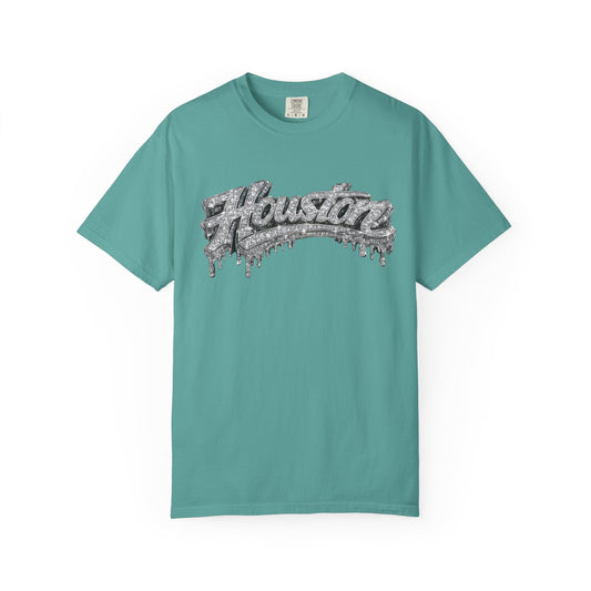 Houston Iced Drip Logo Graphic Tee