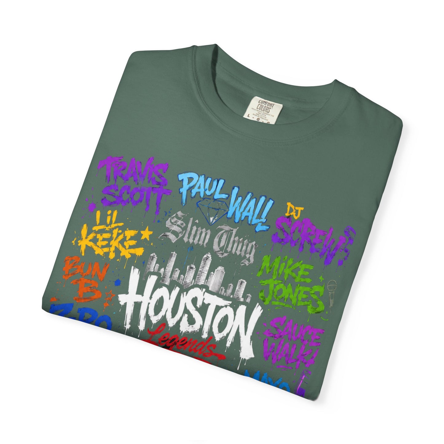 Houston Graffiti Wall of Fame Tee