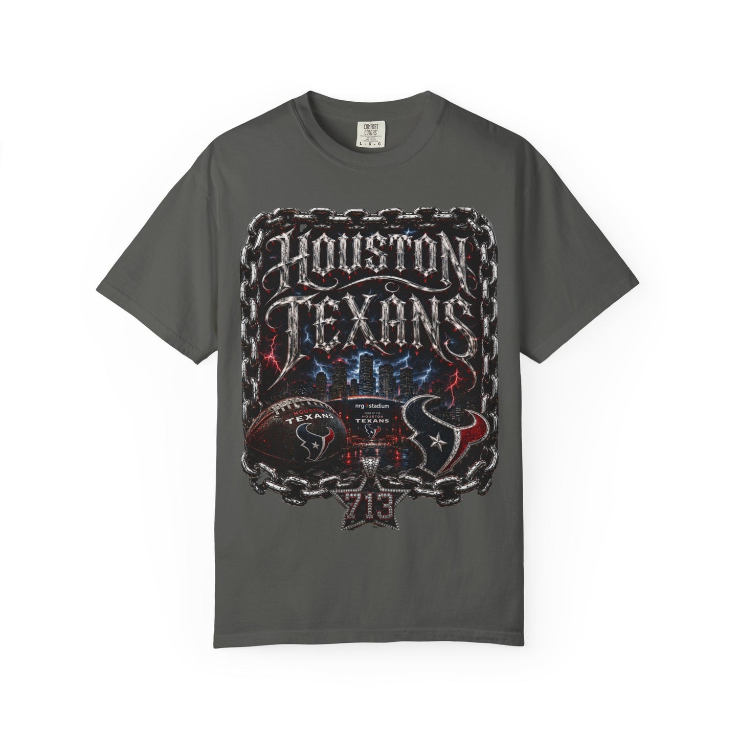 Houston Texans Chain Link Graphic Tee