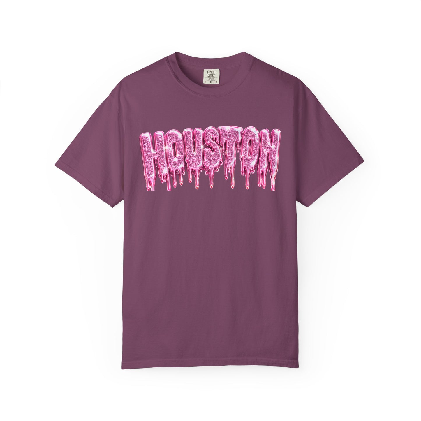 Houston Glitter Drip Graphic Tee