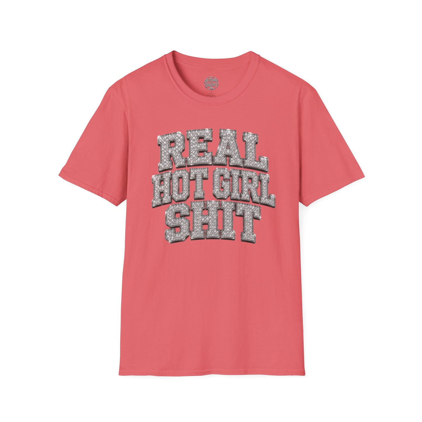 Iced Logo “Real Hot Girl Shit” Tee