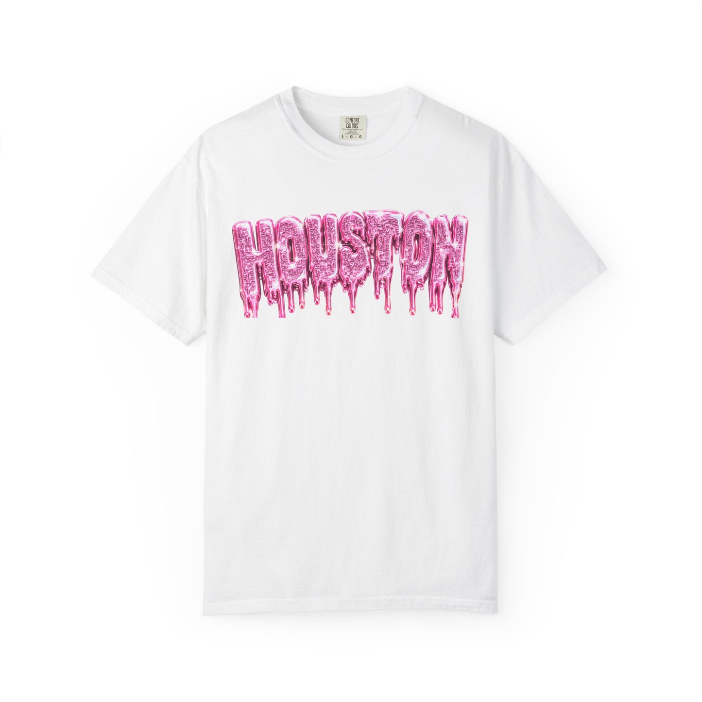 Houston Glitter Drip Graphic Tee