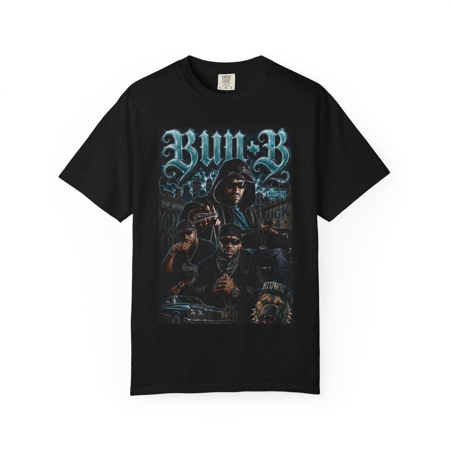 Port Arthur- Houston Rapper Graphic Tee- Old English