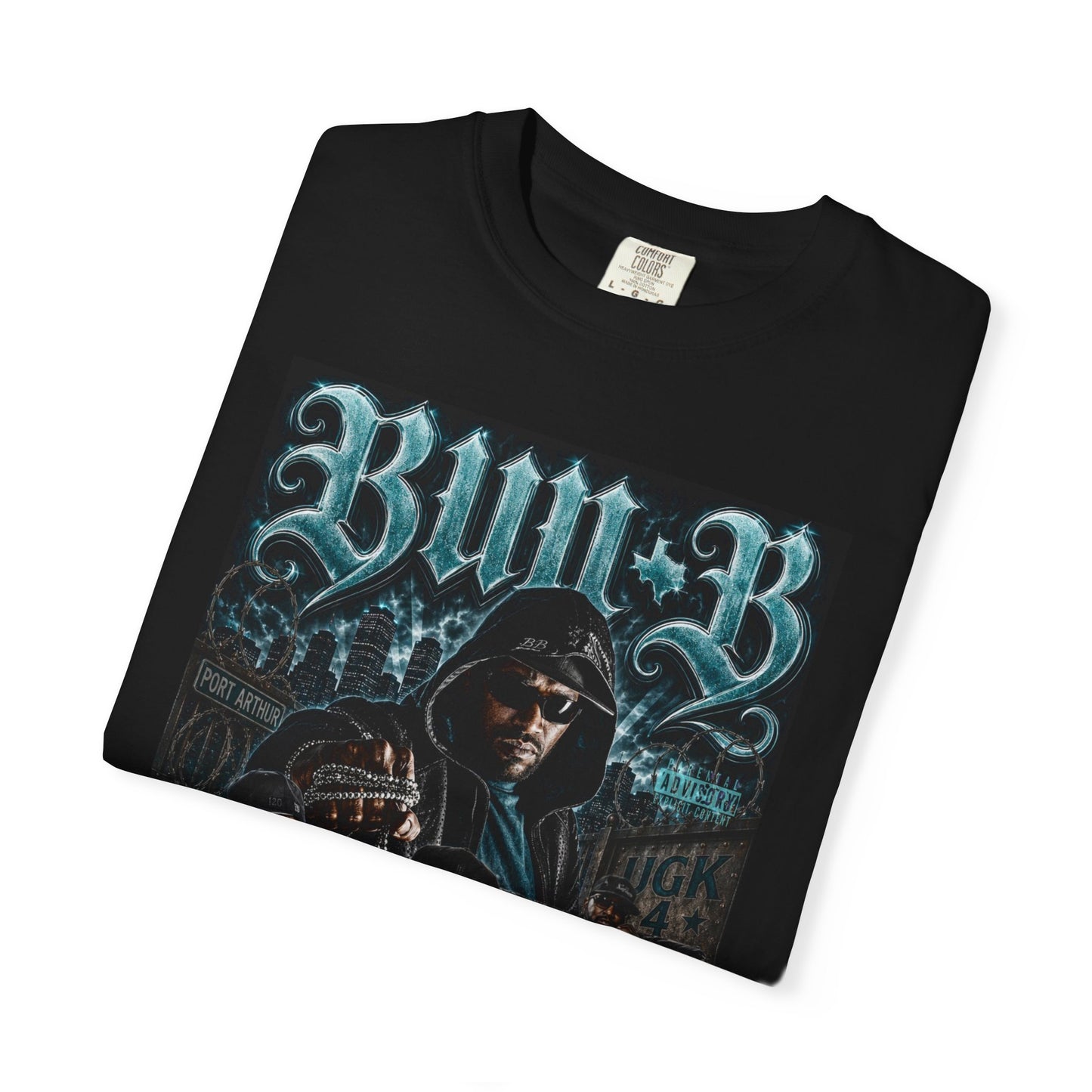 Port Arthur- Houston Rapper Graphic Tee- Old English