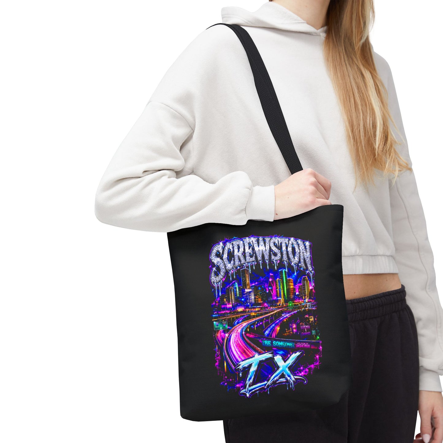 Screwston Texas Graffiti Houston Skyline Graphic Houston Skyline