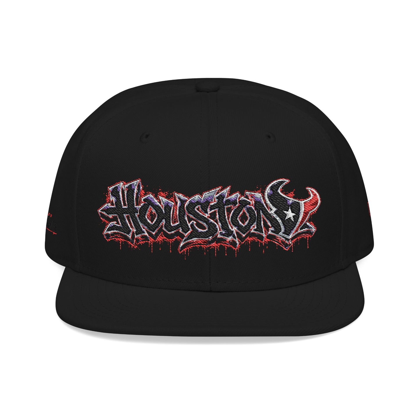 Houston Texans Graffiti Snapback Hat (Embroidered)