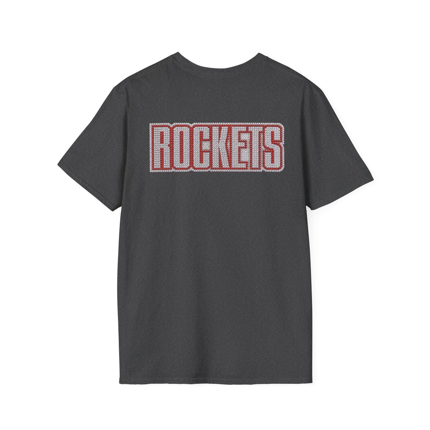 Iced Houston Rockets Double-Sided Logo Tee