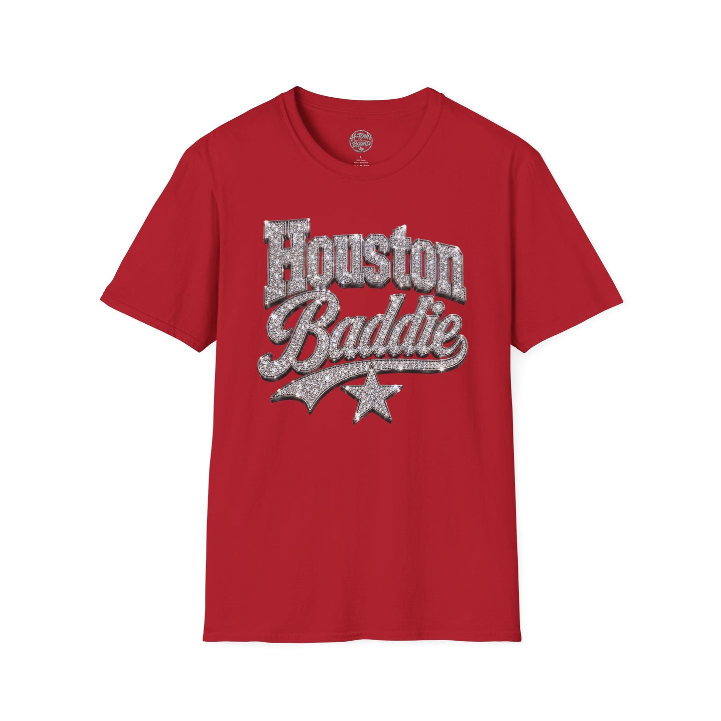 Iced out Logo Houston Baddie Tee