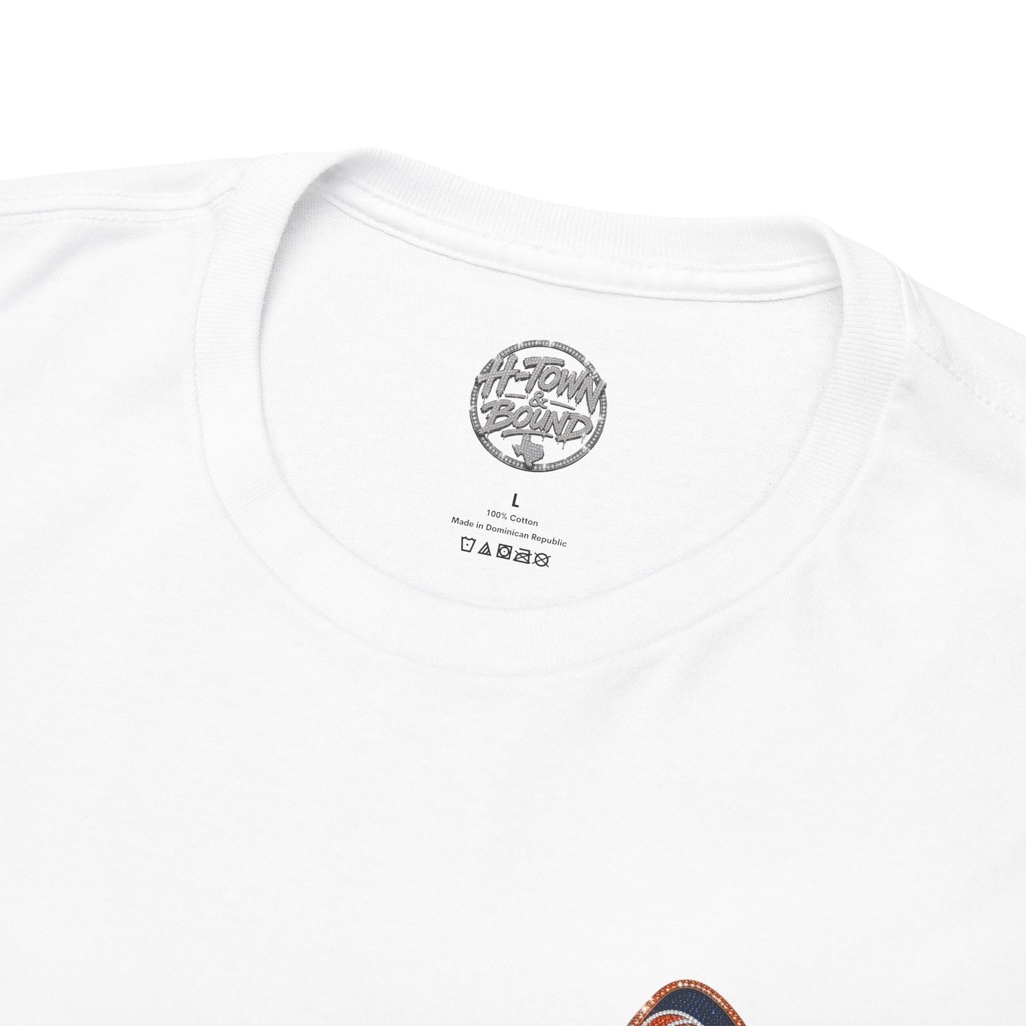 Houston Astros Double Sided Bow Design Graphic Tee