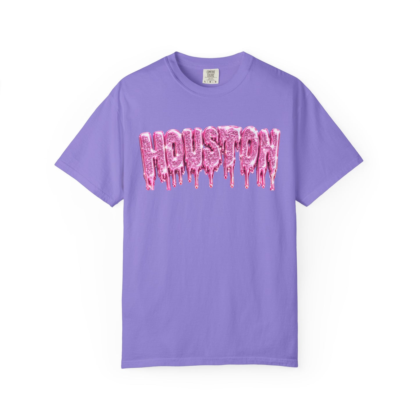 Houston Glitter Drip Graphic Tee